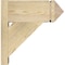 Ekena Millwork Traditional Rough Sawn Arts and Crafts Outlooker, Douglas Fir, 8"W x 18"D x 18"H OUT08X18X18TRA03RDF - alternate 4